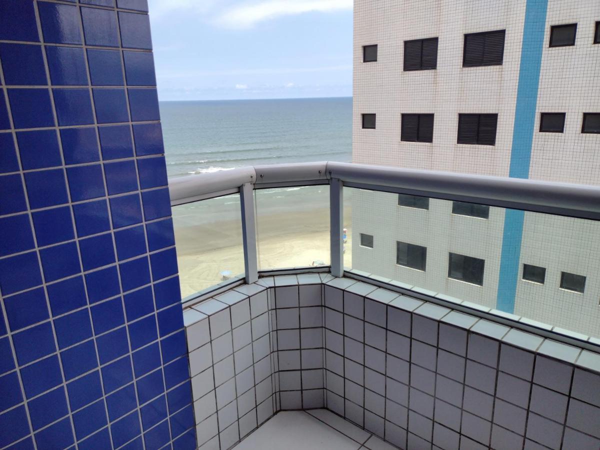 Belo apartamento com vistas para o mar - Pé na areia - Churrasqueira na varanda Praia Grande  Exterior foto
