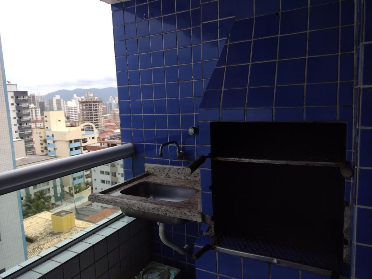 Belo apartamento com vistas para o mar - Pé na areia - Churrasqueira na varanda Praia Grande  Exterior foto